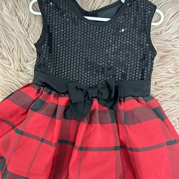 Girls Christmas Dress - Picture 2 of 3